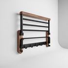 Wall Mounted Towel Rack, Wall Shelf for Bathroom Storage – image 6