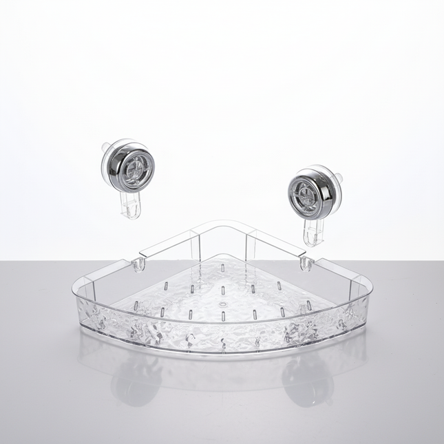 Cosmetic Organizer, Suction Cup Shower Caddy with No Drilling