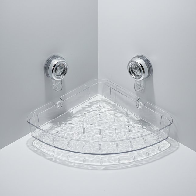 Cosmetic Organizer, Suction Cup Shower Caddy with No Drilling – image 4
