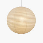 Diameter 30 in x H 28 in / White Lampshade & White Cable