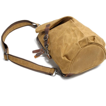 Water-Resistant Canvas Crossbody Bag with Anti-Theft Pocket | Versatile Design for Secure Daily Use 8