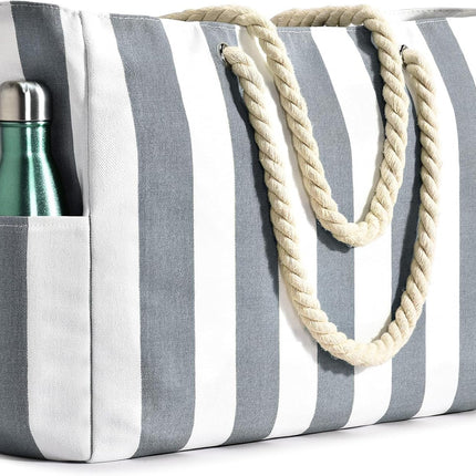 Waterproof Beach Tote Bag | Oversized with Multiple Pockets | Stylish and Practical for Women’s Coastal Adventures 21