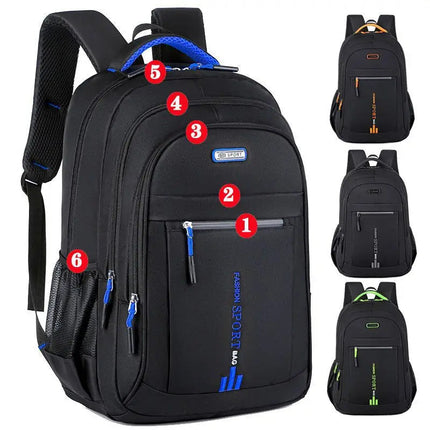 Travel Backpack for Men, Waterproof Oxford Work Backpack – image 8