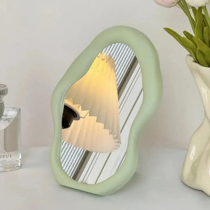 Cloud Shaped Wavy Mirror, Decorative Hand Mirror – image 4