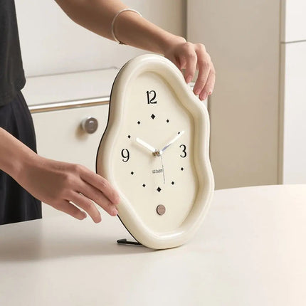 Wooden Table Clock, Housewarming Gift – image 7