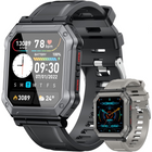 Wayne | Military Smartwatch for Men with Fitness Tracker & Waterproof Design | All-Terrain Health Monitoring for Active Lifestyles 0
