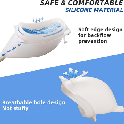 Wearable Urine Collector System with Adjustable Straps & 1000 mL Capacity for Comfort and Convenience 5