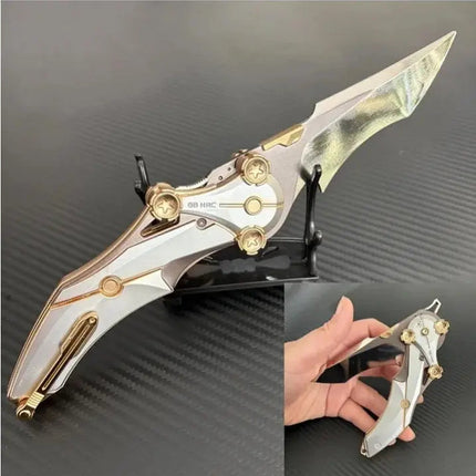 Wearclo | All-Metal Folding Knife with 8Cr13Mov Steel Blade | Compact EDC Tool for Effortless Cutting 1