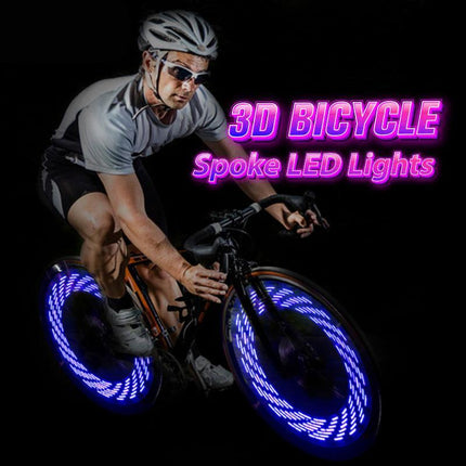 Wearclo | Bicycle Spoke LED Lights with 30 Colorful Patterns | Enhanced Visibility for Safety 6