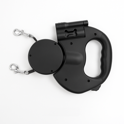 Wearclo | Dual Dog Retractable Leash with 360° Swivel for Tangle-Free Walks 4