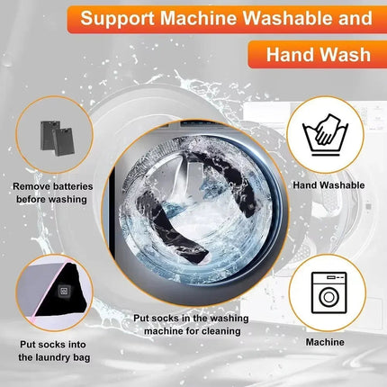 Wearclo | Electric Heating Winter Socks with Intelligent Temperature Control | Full Foot Warmth for Outdoor Activities 3