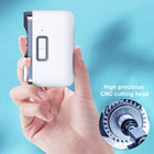Wearclo | Electric Nail Trimmer with Adjustable Speed & Integrated Light | Effortless Toenail Care for Precision Grooming 0