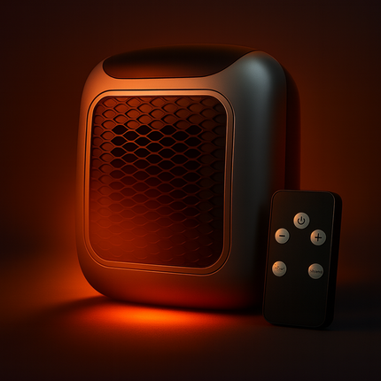 Wearclo | Electric Room Heater with Adjustable Temperature Control | Compact Wall-Mounted Design for Efficient Heating 1