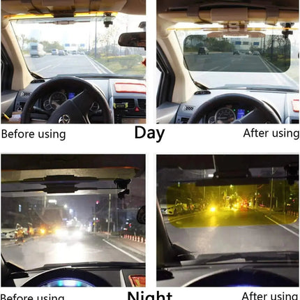 Wearclo | Glare Light Blocker with Dual Filters for Day and Night Vision 5