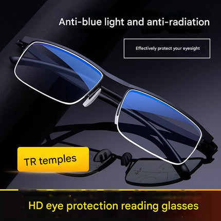 Wearclo | Men's Progressive Reading Glasses with Anti-Blue Light Protection | Versatile Vision for All Activities 0