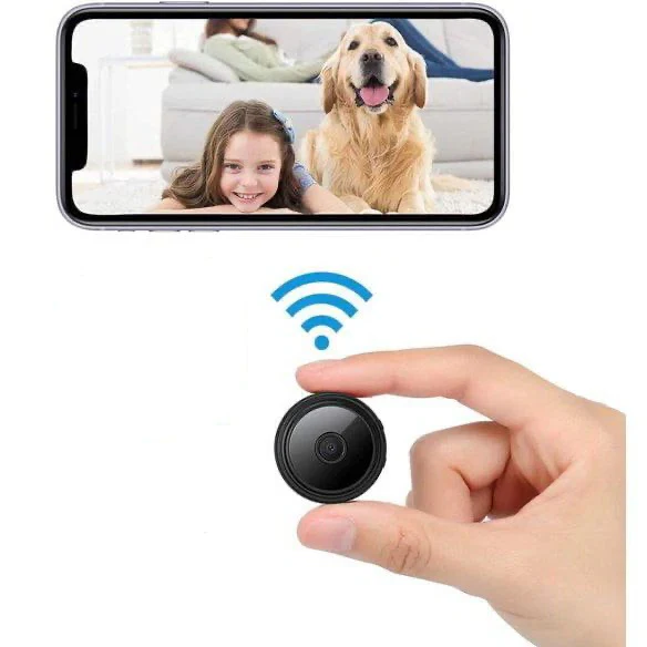 Wearclo | Mini Wireless Magnetic Camera with 1080P HD Video & Night Vision | Portable Monitoring Solution for Peace of Mind 0