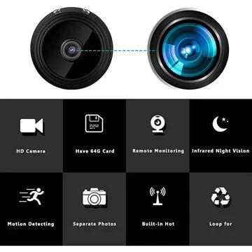 Wearclo | Mini Wireless Magnetic Camera with 1080P HD Video & Night Vision | Portable Monitoring Solution for Peace of Mind 3