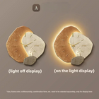 Wearclo | Modern Wall Clock with Integrated LED Light & Dimmable Feature | Chic Decor for Ambiance 0