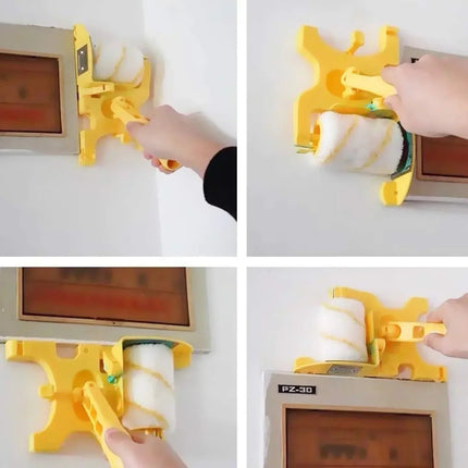 Wearclo | Paint Roller for Edging Walls with Precision Blade | Effortless Painting for Clean Edges 4