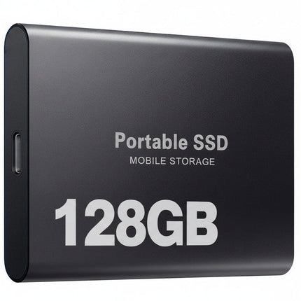Wearclo | Portable SSD 128GB External Storage with Fast Transfer Speed | Compact Design for On-the-Go Use 0