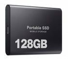 Wearclo | Portable SSD 128GB External Storage with Fast Transfer Speed | Compact Design for On-the-Go Use 0