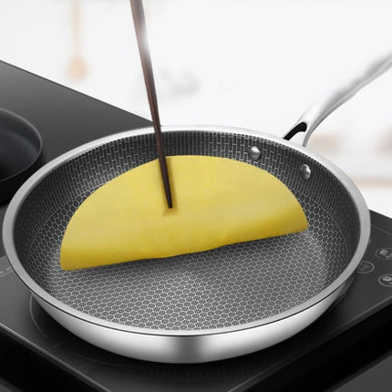 Wearclo | Stainless Steel Hexagonal Skillet with Non-Stick Surface | Durable Cookware for Healthy Meals 2