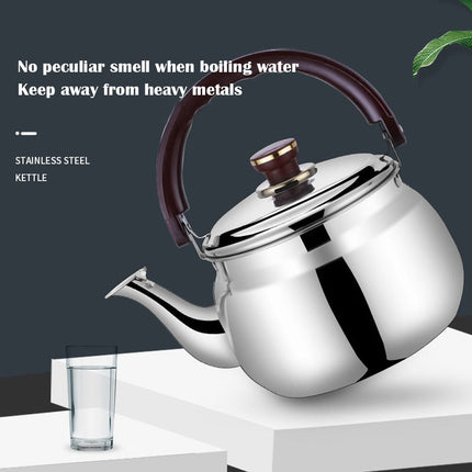 Wearclo | Stainless Steel Whistling Tea Kettle with Ergonomic Handle | Durable Design for Long-Lasting Use 2