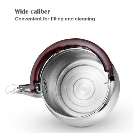 Wearclo | Stainless Steel Whistling Tea Kettle with Ergonomic Handle | Durable Design for Long-Lasting Use 3