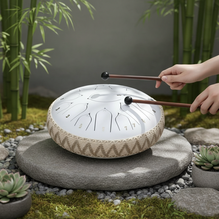 Wearclo | Steel Tongue Drum with C Major Tuning & Acoustic Resonance | Perfect for Meditation and Sound Therapy 2