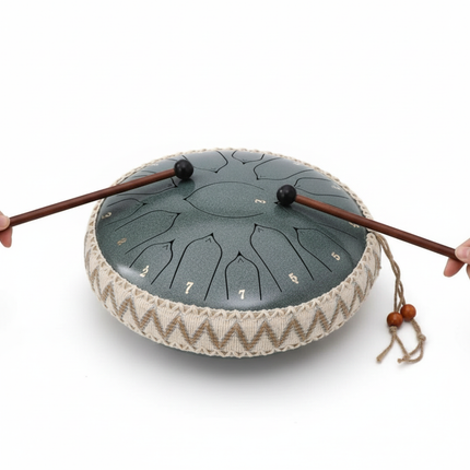 Wearclo | Steel Tongue Drum with C Major Tuning & Acoustic Resonance | Perfect for Meditation and Sound Therapy 4