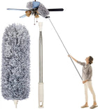 Wearclo | Telescopic Microfiber Duster with Extendable Reach | Flexible Head for Effortless Cleaning 0
