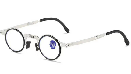 Wearclo | Unisex Folding Reading Glasses with Compact Case for Clear Vision 3