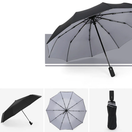 Wearclo | Wind-Resistant Storm Umbrella with Automatic Open Button | Portable Protection Against Rain and Wind 10