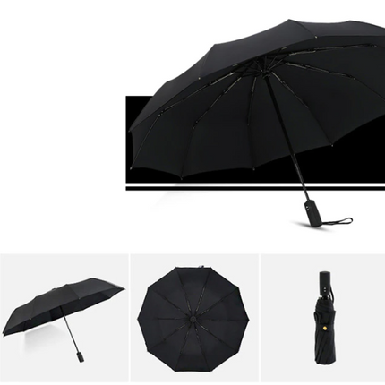 Wearclo | Wind-Resistant Storm Umbrella with Automatic Open Button | Portable Protection Against Rain and Wind 12