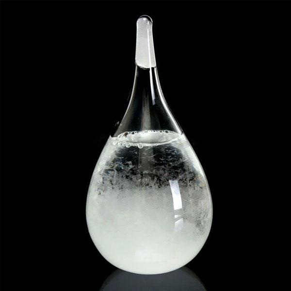 Storm Glass Weather Predictor, Weather Forecast Storm Glass, Coffee Table Decor, Unique Gifts for Science Lovers
