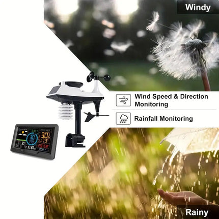 WeatherWise | Home Weather Station with Advanced Sensors | Real-Time Data for Accurate Local Forecasts 4