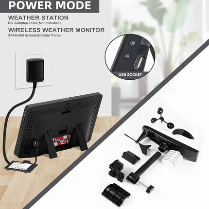 WeatherWise | Home Weather Station with Advanced Sensors | Real-Time Data for Accurate Local Forecasts 8