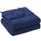 Weighted Cooling Blanket | Even Weight Distribution with Breathable Microfiber | Ideal for Year-Round Comfort 0