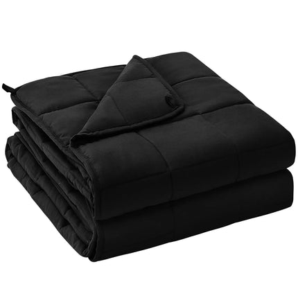 Weighted Cooling Blanket | Even Weight Distribution with Breathable Microfiber | Ideal for Year-Round Comfort 10