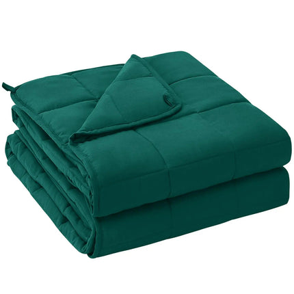 Weighted Cooling Blanket | Even Weight Distribution with Breathable Microfiber | Ideal for Year-Round Comfort 11