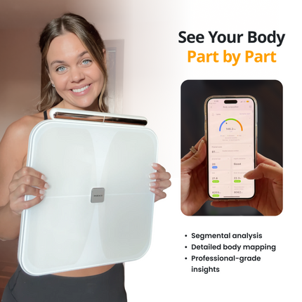 Wellness Tracker | Smart Body Scale with 8-Electrode System | Comprehensive Body Composition Analysis for Optimal Health 2