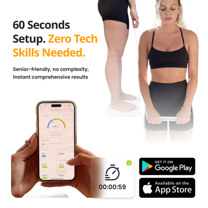 Wellness Tracker | Smart Body Scale with 8-Electrode System | Comprehensive Body Composition Analysis for Optimal Health 6
