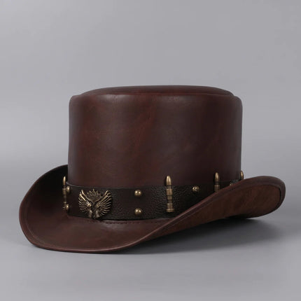 Western Rider | Cowboy Hat with Structured High-Crown Design | Bold Style for Confident Outdoor Adventures 4