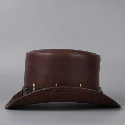 Western Rider | Cowboy Hat with Structured High-Crown Design | Bold Style for Confident Outdoor Adventures 5