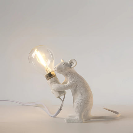 Whimsical Decor | Gold Mouse Lamp with Unique Animal Design | Stylish Lighting for Home Ambiance 13