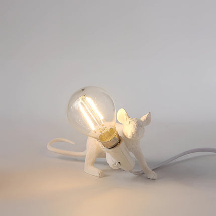 Whimsical Decor | Gold Mouse Lamp with Unique Animal Design | Stylish Lighting for Home Ambiance 9