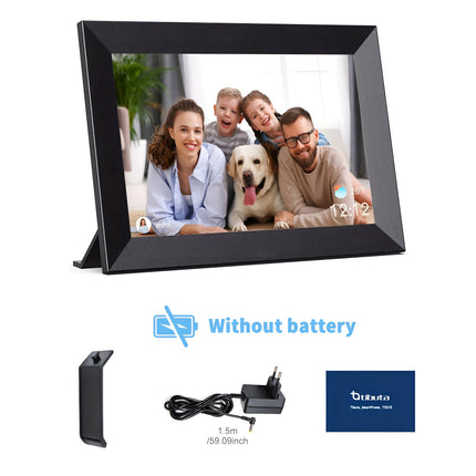 WiFi Digital Photo Frame with Touchscreen HD Display | Instant Photo Sharing for Family Memories 4
