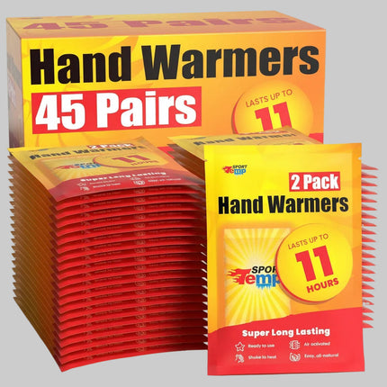 Winter Comfort | Hot Hands Hand Warmers with Up to 11 Hours of Heat | Portable Disposable Packs for Outdoor Activities 0