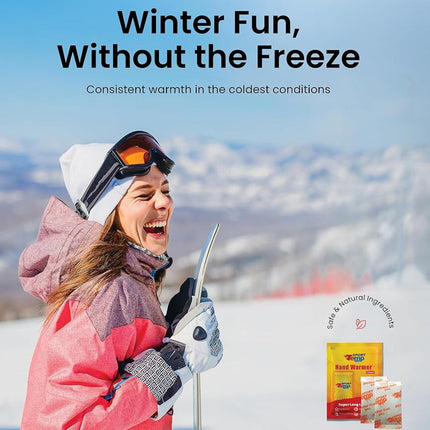 Winter Comfort | Hot Hands Hand Warmers with Up to 11 Hours of Heat | Portable Disposable Packs for Outdoor Activities 2