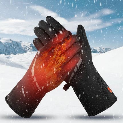 Winter Essentials | Heated Gloves for Men & Women with Waterproof Design | Touchscreen Compatible for Ultimate Warmth 2